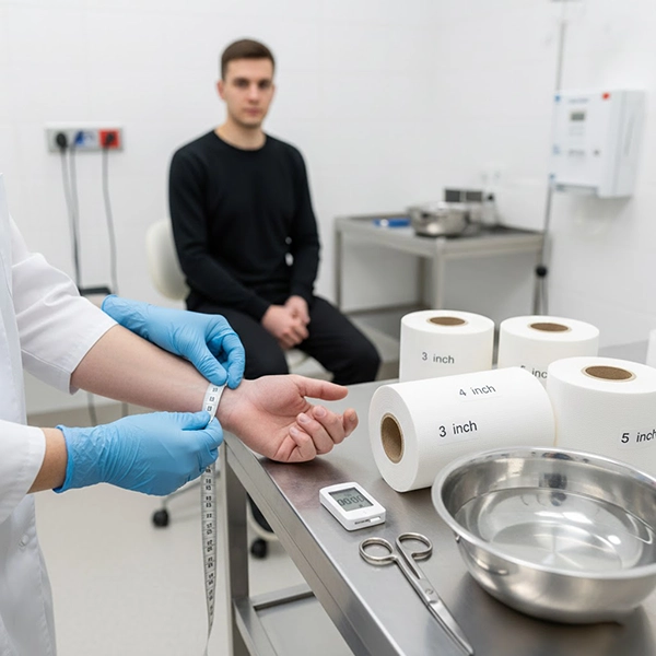 اندازه‌گیری محیط اندام، انتخاب عرض مناسب و آماده‌سازی قبل از لایه‌گذاری برای دقت و ایمنی