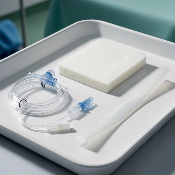 کاربردهای کلیدی پلی‌اورتان در پزشکی: تیوبینگ، پانسمان فومی، روکش ابزار و قطعات ارتوپدی