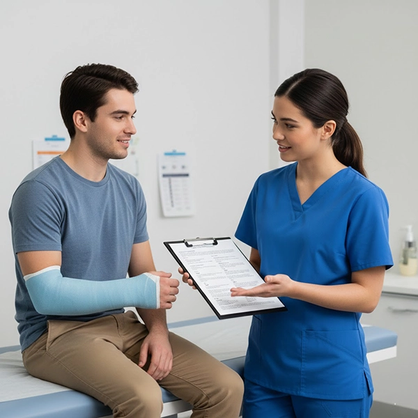 Patient education about red flags after soft cast application to reduce risk of complications