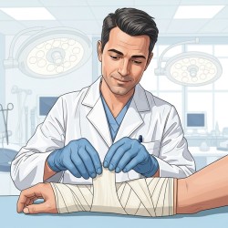 باندهای ارتوپدی فایبرگلاس سبک و مقاوم، نشان دهنده مزایای آنها نسبت به گچ POP